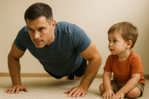 運動をしたいけど育児で時間がない時の解決法5選